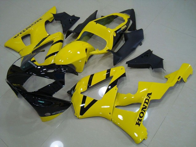Preto Amarelo Carenagem Moto Honda CBR 900RR 929 00-01 Preto Amarelo Carenagem Moto Honda CBR 900RR 929 00-01