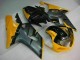 Preto Amarelo Carenagem Moto Suzuki GSXR 600 / 750 K1 K2 K3 01-03