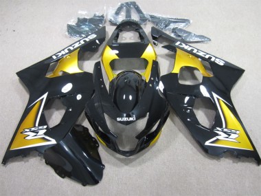 Preto Amarelo Carenagem Moto Suzuki GSXR 600 K4 04-05