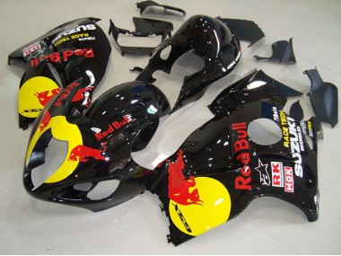 Preto Amarelo Red Bull Carenagem Moto Suzuki GSXR 1300 Hayabusa 96-07