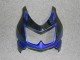 Preto Azul Abs Kits Completos Carenagem Moto Kawasaki EX250 08-12 Preto Azul Abs Kits Completos Carenagem Moto Kawasaki EX250 08-12