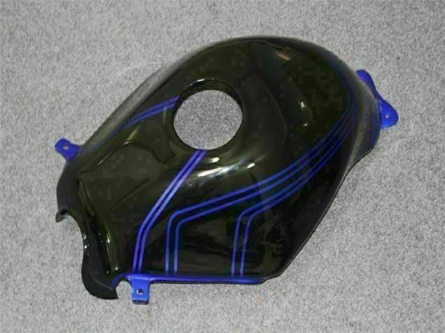 Preto Azul Abs Kits Completos Carenagem Moto Kawasaki EX250 08-12 Preto Azul Abs Kits Completos Carenagem Moto Kawasaki EX250 08-12