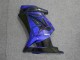 Preto Azul Abs Kits Completos Carenagem Moto Kawasaki EX250 08-12 Preto Azul Abs Kits Completos Carenagem Moto Kawasaki EX250 08-12