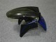 Preto Azul Abs Kits Completos Carenagem Moto Kawasaki EX250 08-12 Preto Azul Abs Kits Completos Carenagem Moto Kawasaki EX250 08-12