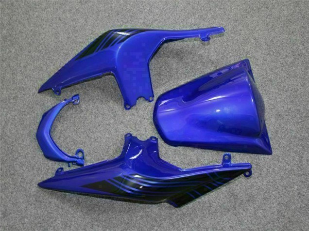 Preto Azul Abs Kits Completos Carenagem Moto Kawasaki EX250 08-12 Preto Azul Abs Kits Completos Carenagem Moto Kawasaki EX250 08-12
