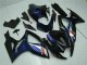 Preto Azul Abs Kits Completos Carenagem Moto Suzuki GSXR 600 / 750 K6 06-07 Preto Azul Abs Kits Completos Carenagem Moto Suzuki GSXR 600 / 750 K6 06-07