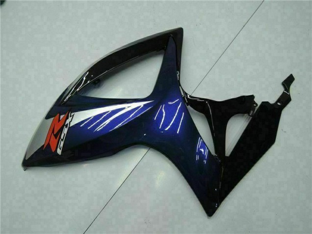 Preto Azul Abs Kits Completos Carenagem Moto Suzuki GSXR 600 / 750 K6 06-07 Preto Azul Abs Kits Completos Carenagem Moto Suzuki GSXR 600 / 750 K6 06-07