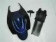 Preto Azul Abs Kits Completos Carenagem Moto Suzuki GSXR 600 / 750 K6 06-07 Preto Azul Abs Kits Completos Carenagem Moto Suzuki GSXR 600 / 750 K6 06-07