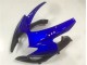 Preto Azul Abs Motocicleta Plásticos Suzuki GSXR 600 / 750 K6 06-07 Preto Azul Abs Motocicleta Plásticos Suzuki GSXR 600 / 750 K6 06-07