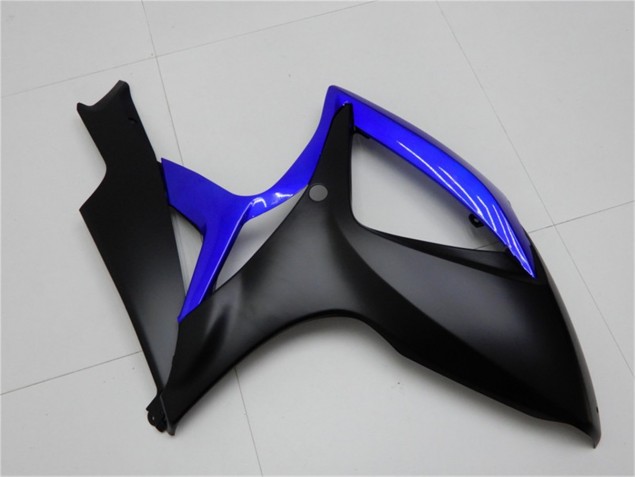 Preto Azul Abs Motocicleta Plásticos Suzuki GSXR 600 / 750 K6 06-07 Preto Azul Abs Motocicleta Plásticos Suzuki GSXR 600 / 750 K6 06-07