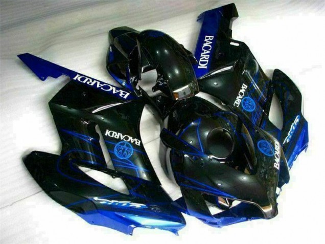 Preto Azul Carenagem Moto Honda CBR 1000RR 04-05 Preto Azul Carenagem Moto Honda CBR 1000RR 04-05
