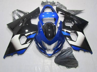 Preto Azul Carenagem Moto Suzuki GSXR 600 K4 04-05
