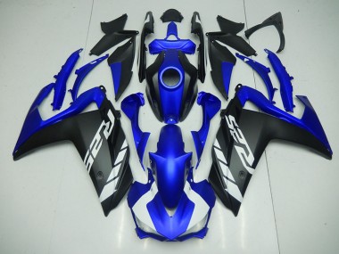 Preto Azul Carenagem Moto Yamaha R3 15-22