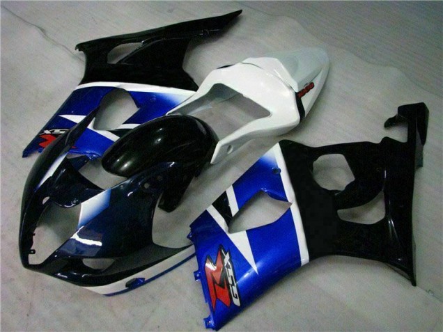Preto Azul Carroçaria Moto Suzuki GSXR 1000 K3 03-04 Preto Azul Carroçaria Moto Suzuki GSXR 1000 K3 03-04