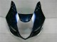 Preto Azul Carroçaria Moto Suzuki GSXR 1000 K3 03-04 Preto Azul Carroçaria Moto Suzuki GSXR 1000 K3 03-04