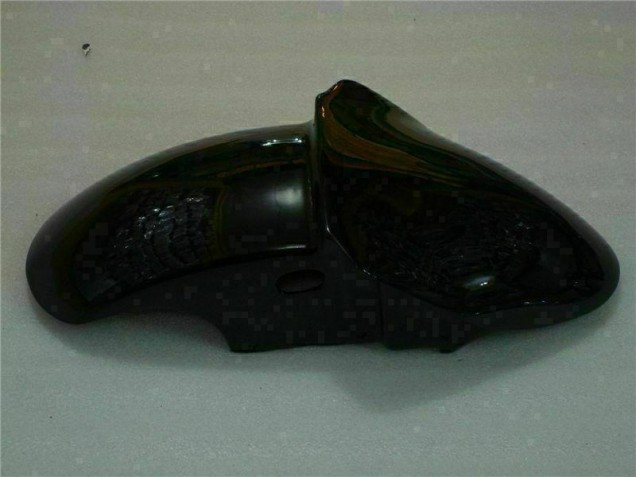 Preto & Azul Chama Carenagem Moto Kawasaki ZX6R 00-02 Preto & Azul Chama Carenagem Moto Kawasaki ZX6R 00-02