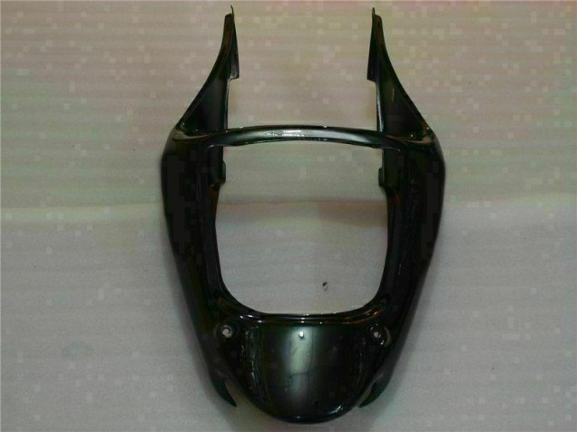 Preto & Azul Chama Carenagem Moto Kawasaki ZX6R 00-02 Preto & Azul Chama Carenagem Moto Kawasaki ZX6R 00-02