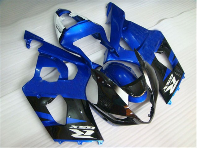 Preto Azul Kits Carenagem Moto Suzuki GSXR 1000 K5 05-06 Preto Azul Kits Carenagem Moto Suzuki GSXR 1000 K5 05-06