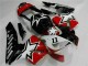 Preto Branco 11 Carenagem Moto Honda CBR 600RR 03-04 Preto Branco 11 Carenagem Moto Honda CBR 600RR 03-04
