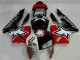Preto Branco 11 Carenagem Moto Honda CBR 600RR 03-04 Preto Branco 11 Carenagem Moto Honda CBR 600RR 03-04