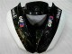 Preto Branco 3M Touch4 Injeção Kit Carenagem Moto Kawasaki ZX6R 09-12 Preto Branco 3M Touch4 Injeção Kit Carenagem Moto Kawasaki ZX6R 09-12