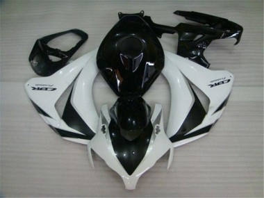 Preto Branco Abs Kits Carenagem Moto Honda CBR 1000RR 08-11