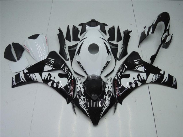 Preto Branco Abs Kits Completos Carenagem Moto Honda CBR 1000RR 08-11 Preto Branco Abs Kits Completos Carenagem Moto Honda CBR 1000RR 08-11