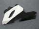 Preto Branco Abs Moto Plástico Kawasaki ZX6R 05-06 Preto Branco Abs Moto Plástico Kawasaki ZX6R 05-06