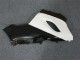 Preto Branco Abs Moto Plástico Kawasaki ZX6R 05-06 Preto Branco Abs Moto Plástico Kawasaki ZX6R 05-06