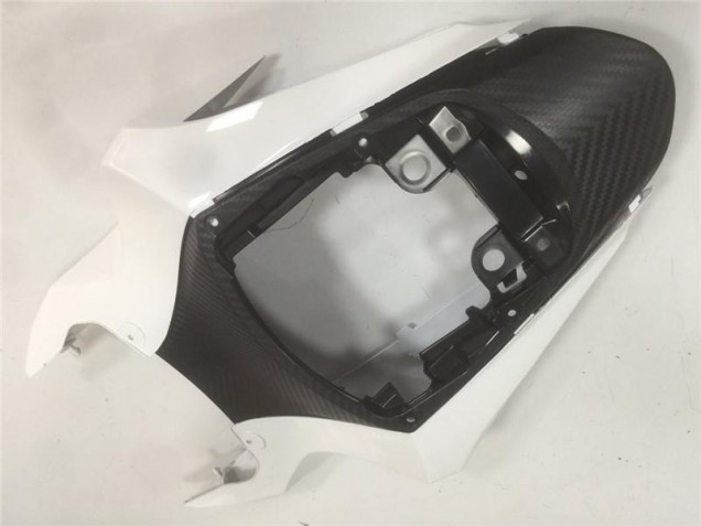 Preto Branco Abs Moto Plástico Suzuki GSXR 600 / 750 K11 11-21 Preto Branco Abs Moto Plástico Suzuki GSXR 600 / 750 K11 11-21