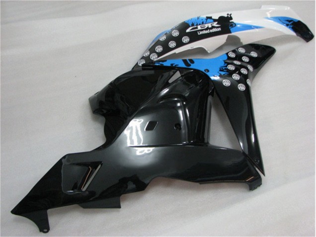 Preto Branco Azul Carenagem Moto Honda CBR 600RR 13-21