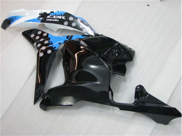 Preto Branco Azul Carenagem Moto Honda CBR 600RR 13-21
