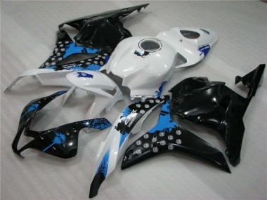 Preto Branco Azul Carenagem Moto Honda CBR 600RR 13-21