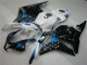 Preto Branco Azul Carenagem Moto Honda CBR 600RR 13-21