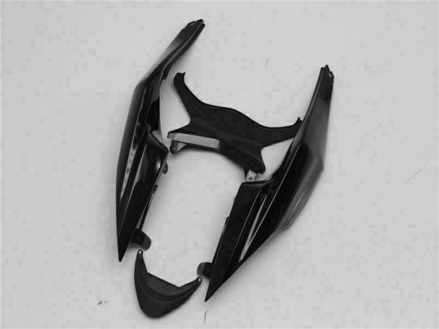 Preto Branco Carenagem Moto Kawasaki ZX6R 09-12 Preto Branco Carenagem Moto Kawasaki ZX6R 09-12