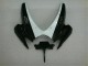 Preto Branco Carenagem Moto Suzuki GSXR 600 / 750 K6 06-07