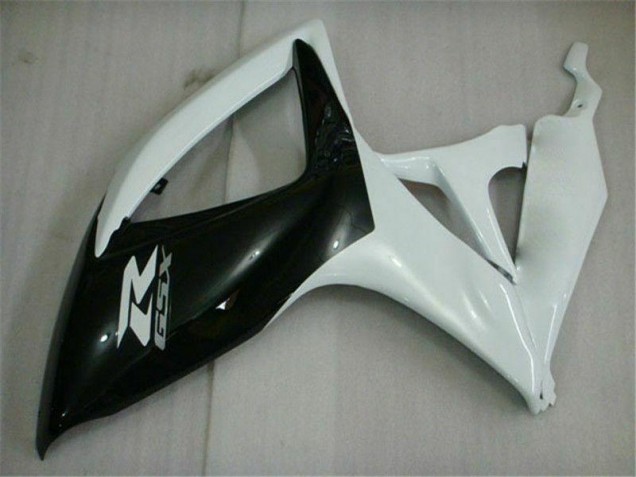 Preto Branco Carenagem Moto Suzuki GSXR 600 / 750 K6 06-07