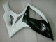 Preto Branco Carenagem Moto Suzuki GSXR 600 / 750 K6 06-07