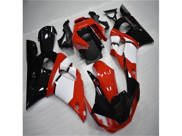Preto Branco Carenagem Moto Yamaha R6 98-02 Preto Branco Carenagem Moto Yamaha R6 98-02