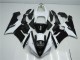 Preto Branco Carenagem & Plástico Moto Kawasaki ZX6R 05-06 Preto Branco Carenagem & Plástico Moto Kawasaki ZX6R 05-06