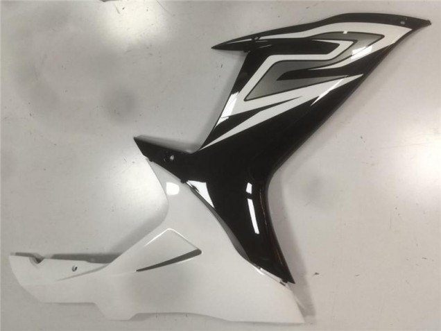 Preto Branco Carenagem & Plástico Moto Suzuki GSXR 600 / 750 K11 11-21 Preto Branco Carenagem & Plástico Moto Suzuki GSXR 600 / 750 K11 11-21