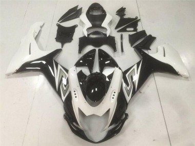 Preto Branco Carenagem & Plástico Moto Suzuki GSXR 600 / 750 K11 11-21