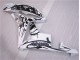 Preto Branco Carroçaria Moto Honda CBR 600RR 07-08