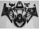 Preto Branco Chama Carenagem Moto Suzuki GSXR 600 / 750 K1 K2 K3 01-03 Preto Branco Chama Carenagem Moto Suzuki GSXR 600 / 750 K1 K2 K3 01-03