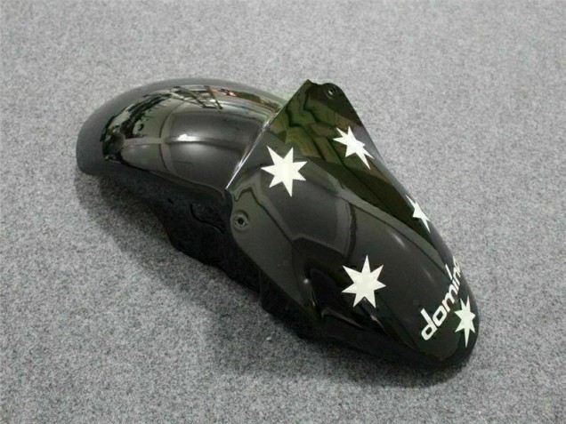Preto Branco Eurobet Carenagem Moto Kawasaki ZX6R 00-02