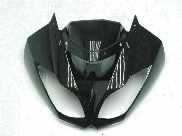Preto Branco Ninja 636 Carenagem Moto Kawasaki ZX6R 09-12 Preto Branco Ninja 636 Carenagem Moto Kawasaki ZX6R 09-12