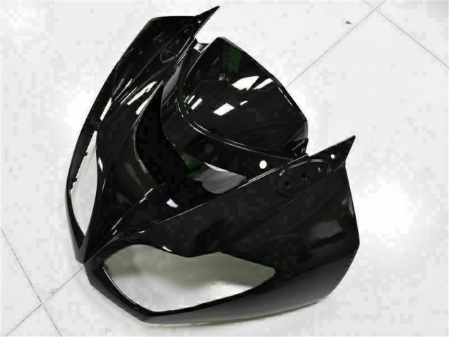 Preto Branco Ninja Carenagem Moto Kawasaki ZX6R 09-12 Preto Branco Ninja Carenagem Moto Kawasaki ZX6R 09-12
