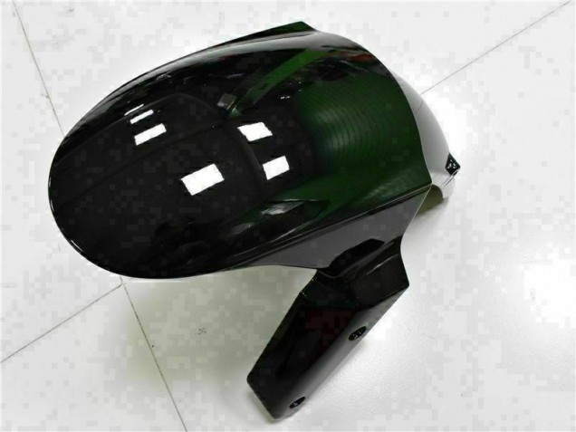 Preto Branco Ninja Carenagem Moto Kawasaki ZX6R 09-12 Preto Branco Ninja Carenagem Moto Kawasaki ZX6R 09-12