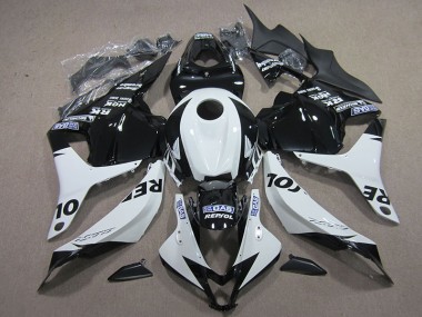 Preto Branco Repsol Carenagem Moto Honda CBR 600RR 09-12