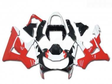 Preto Branco Vermelho Carenagem Moto Honda CBR 900RR 929RR 00-01